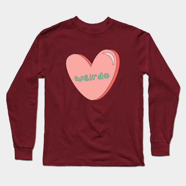 Weirdo Long Sleeve T-Shirt by RainbowAndJackson